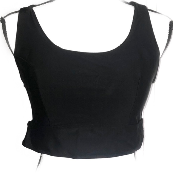 Torrid Black Lattice Back Wireless Bikini Top - Picture 5 of 9